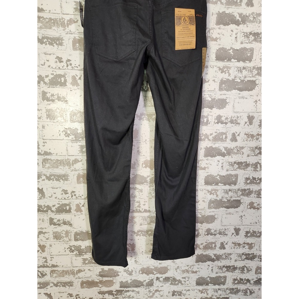 Volcom Solver Modern Straight Fit Mens Pants Size… - image 10